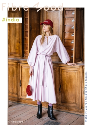 Trenchstoff Uni - rosa - Fibremood - FM794112